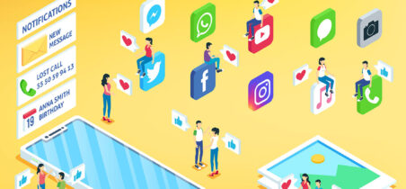 notifications social media messages