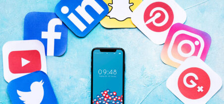 social media share likes kanäle handy