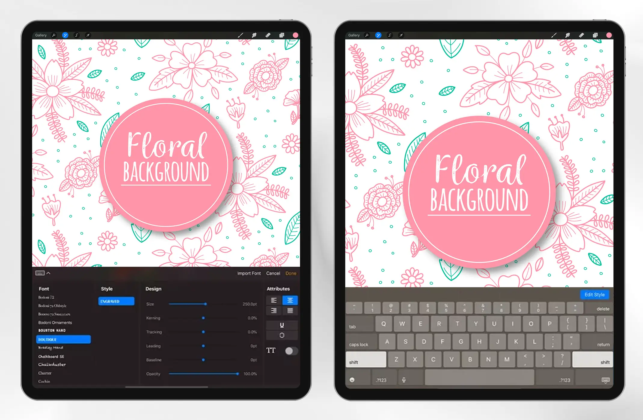 Webagentur & Online Marketing procreate fonts