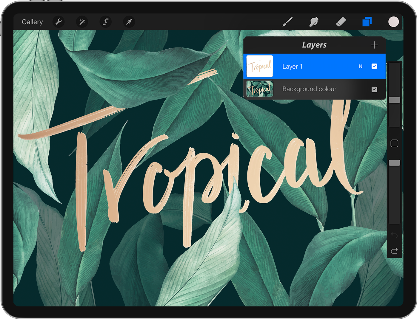 Webagentur & Online Marketing procreate layer