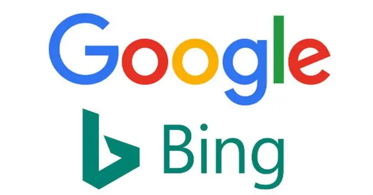 Google Bing Logos