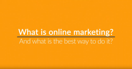What is online marketing