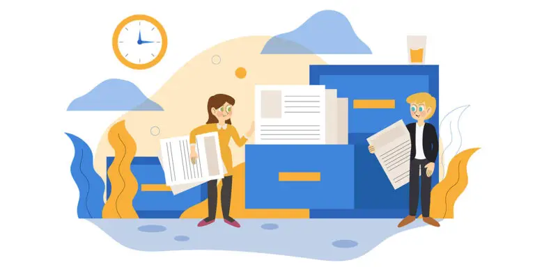 unterlagen miteinander teilen archivieren finden