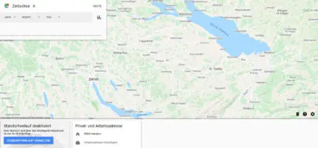 google: der Standortverlauf von google mals