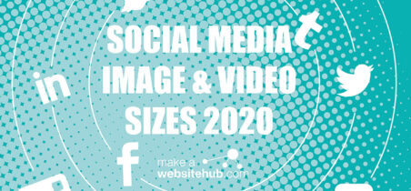 social media image video size 2020