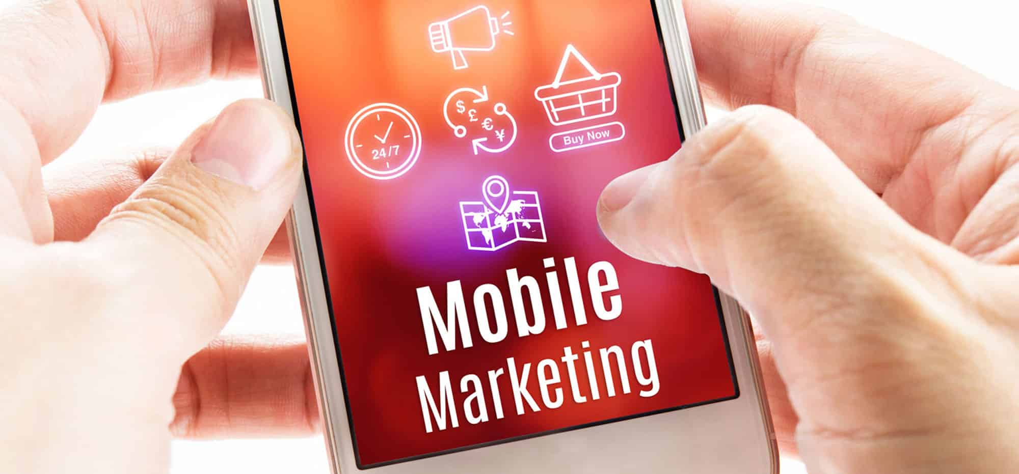 mobil marketing handy iphone shopping responsive