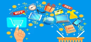 shopping ecommerce anime online header — Einen Sales Funnel für den Webshop schaffen