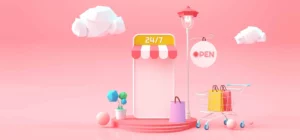 online business webshop 24 7 offen zeichnung header — Bevorzugte Bezahlverfahren im E-Commerce: So stellen Sie Ihre Kunden zufrieden