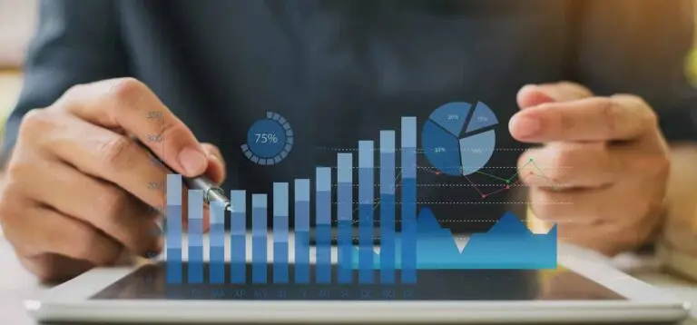 Statistik Foto Hand Steigend IPad