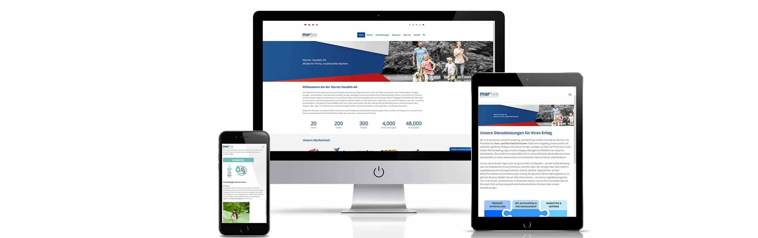 martec WordPress Multisite natürlich responsive