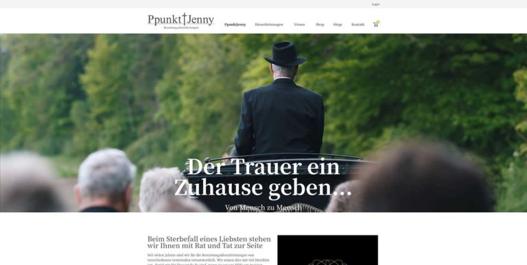 PpunktJenny – Ihr einfühlsamer Bestatter in der Region Thurgau