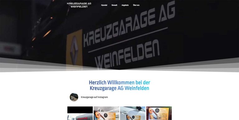 Kreuzgarage AG – Ihr Autohaus für Renault und Hyundai in Weinfelden
