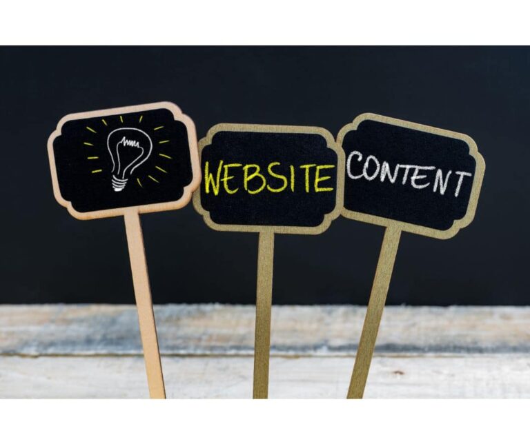 Webseite Texte