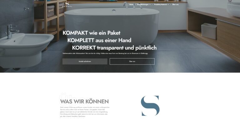 Serwil GmbH – Ihr Partner für innovative Renovationen