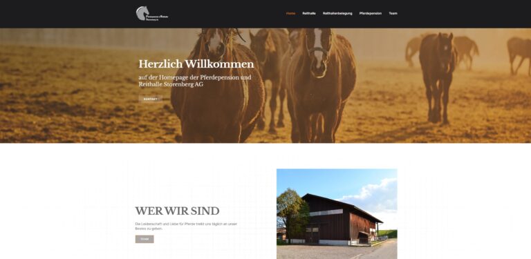 Pferdepension Storenberg – Ein Paradies für Pferde und Reiter