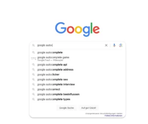 google autofill autocomplete suchleiste — Google Autocomplete: Fluch oder Segen für Webseitenbetreiber?