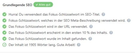 Rank Math SEO Grundlegende SEO