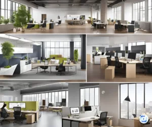 verschiedene arbeitsplatzkonzepte buero schreibtische — Von Homeoffice bis Shared Desk: Arbeitsplatzkonzepte unter der Lupe