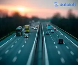 Symbolfoto für organischer Traffic wenig befahrene Autobahn Strasse