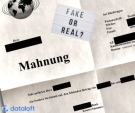 Fake Abmahnungen erkennen Mahnung Mahnschreiben Fake or Real