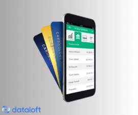 Multibanking Mobile Banking Smartphone mit Debitkarten