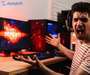 gaming pc gamer frustriert wut bildschirm defeat — #StopKillingGames oder "gekauft, aber nicht deins": Warum kein Spiel wirklich dir gehört