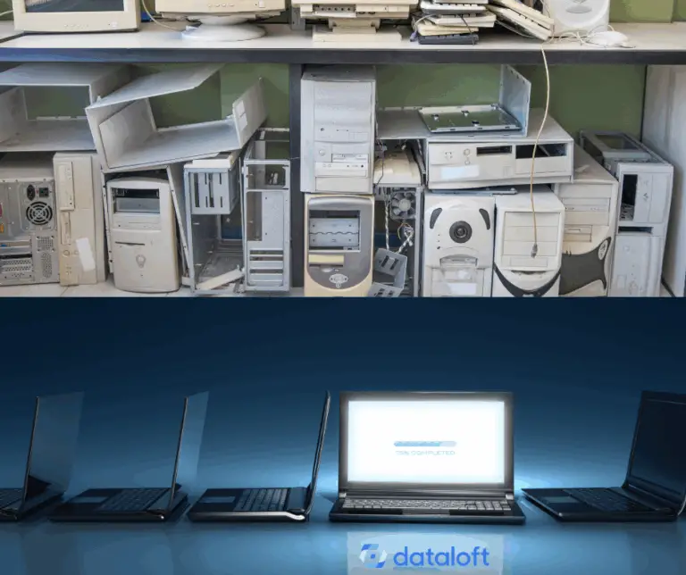 Symbolfoto Umstieg auf Windows 11 alte Computer und moderne Laptops