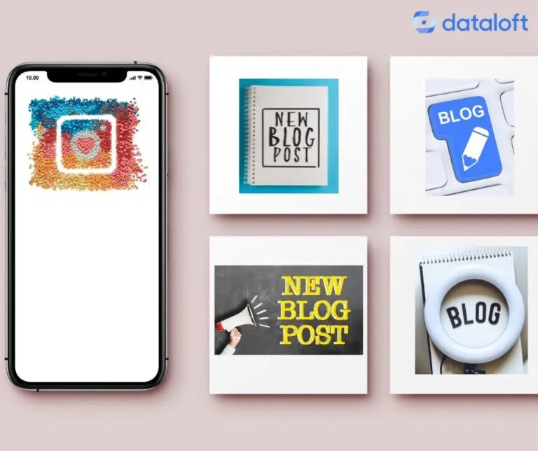 Symbolfoto Instagram Shop Grid für Blogposts