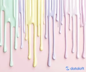 tropfen farben fluss bunt lack rosa — Drip Marketing oder klassischer Newsletter?