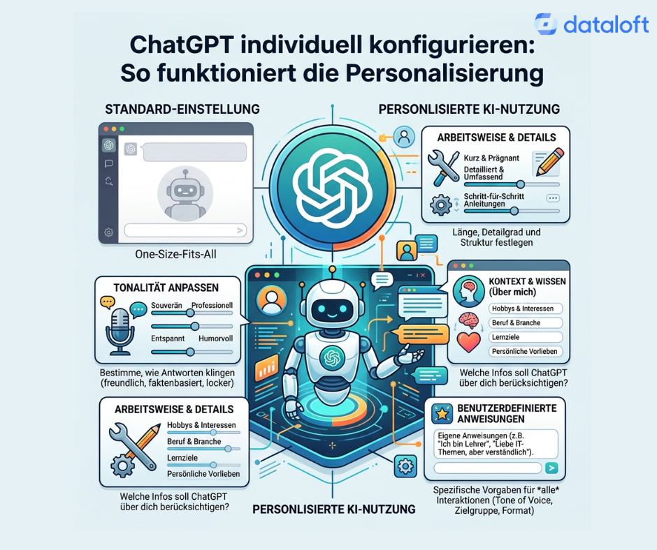 ChatGPT Personalisierung individuell konfigurieren