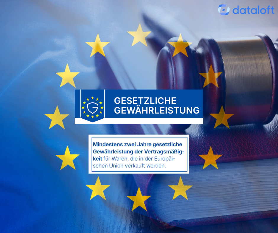 Gesetzliches Gewährleistungslabel neues EU Gesetz ab September 2026
