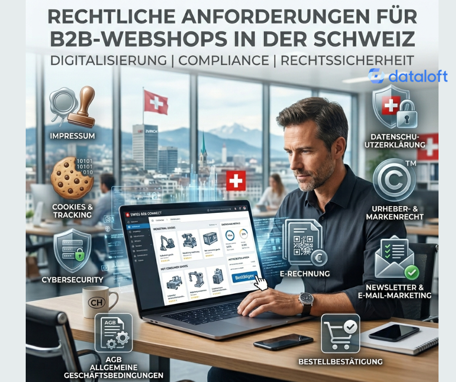 Rechtliche Anforderungen B2B-Webshops Schweiz